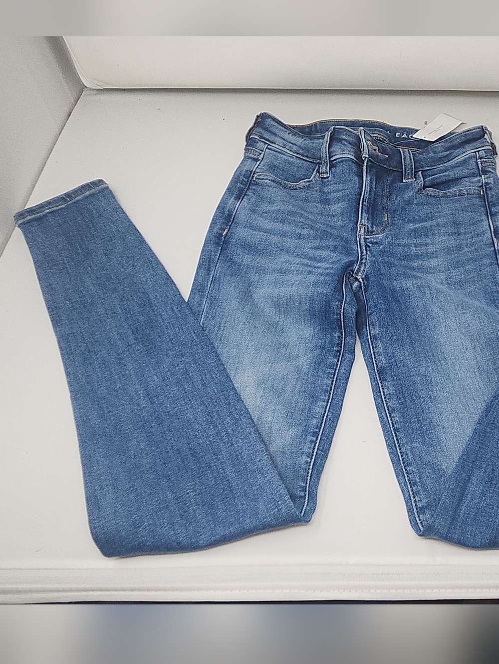 NWT American Eagle Women's NE(X)T LEVEL Stretch Denim Jeans Size 000